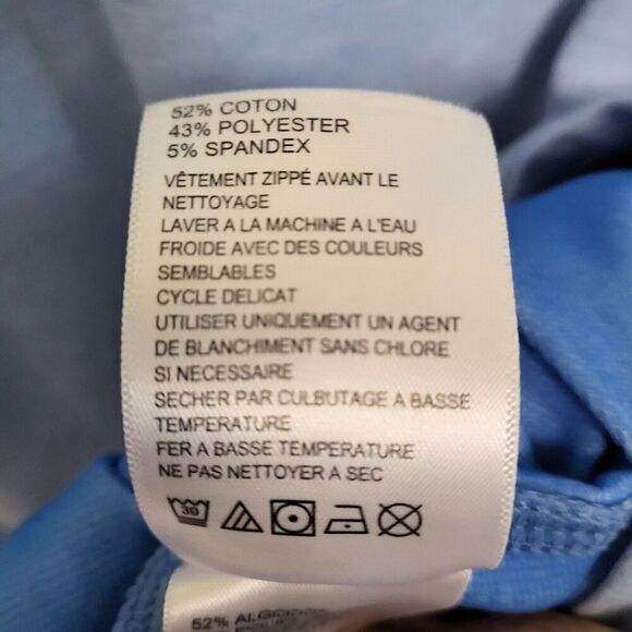 Tommy Bahama 1/4 Zip Pullover Lightweight Cobalt Blue Men's Size S - Picture 5 of 7